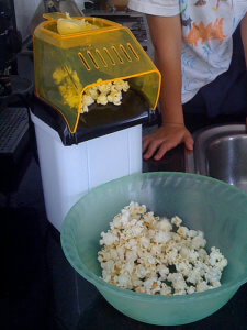 Popcornmaschine Heißluft